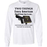 Guns And The Bible Long Sleeve T-Shirt