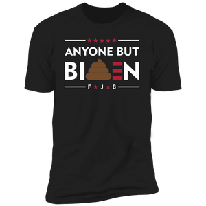 Funny Anyone But Biden Short Sleeve Tee