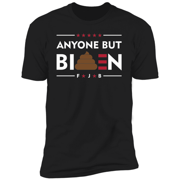 Funny Anyone But Biden Short Sleeve Tee