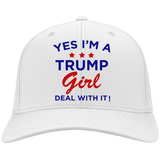 Yes I'm A Trump Girl Cap