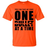 One Bullet At A Time Gun Rights T-Shirt