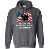 I Stand For The Anthem Patriotic Hoodie