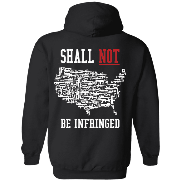 Shall Not Be Infringed Hoodie (Back)