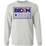 Funny Bad Biden Review LS Ultra Cotton T-Shirt