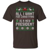 All I Want for Christmas is a New President T-Shirt