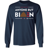 Funny Anyone But Biden  LS Ultra Cotton T-Shirt