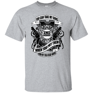 Great Looking 2nd Amendment 'Cold Dead Hands' Shirt!