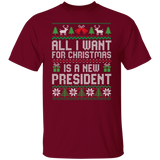 All I Want for Christmas is a New President T-Shirt