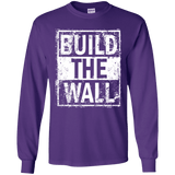 Build The Wall Trump Long Sleeve T-Shirt