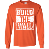 Build The Wall Trump Long Sleeve T-Shirt