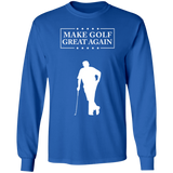 Make Golf Great Again Fun Trump G240 Gildan LS Ultra Cotton Long Sleeve T-Shirt