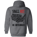 Shall Not Be Infringed Alternate Hoodie (Back)