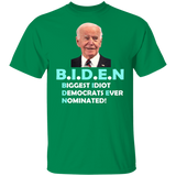 Hilarious Biden 'Biggest Idiot' T-Shirt