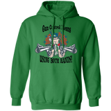 Gun Control Means Both Hands Pullover Hoodie