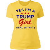 Yes I'm A Trump Girl T-Shirt