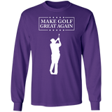 Trump Make Golf Great Again Long Sleeve Ultra Cotton T-Shirt