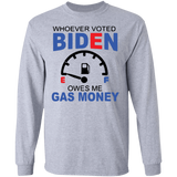 Funny Biden Gas Prices LS Ultra Cotton T-Shirt