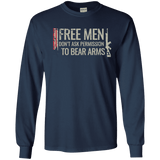 Free Men Don't Ask to Bear Arms T-Shirt