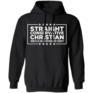 Straight Conservative Christian Pullover Hoodie