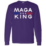 Trump MAGA KING - LS T-Shirt 5.3 oz.