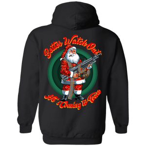 Better Watch Out! (Christmas/Gun Rights) Hoodieb