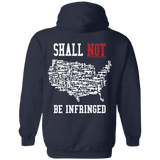 Shall Not Be Infringed Hoodie (Back)