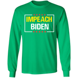 IMPEACH BIDEN Long Sleeve T-Shirt