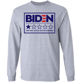 Funny Bad Biden Review LS Ultra Cotton T-Shirt