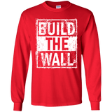 Build The Wall Trump Long Sleeve T-Shirt