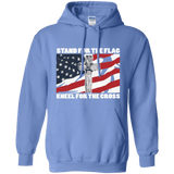 I Stand For The Flag, Kneel For The Cross Hoodie