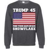 Trump 45 Snowflake Sweatshirt