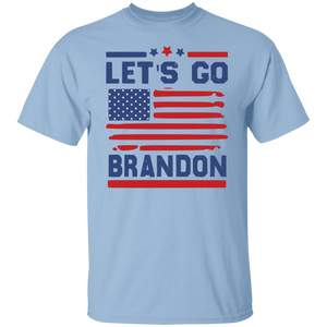 Let's Go Brandon Large Flag T-Shirt