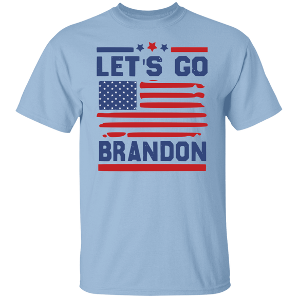 Let's Go Brandon Large Flag T-Shirt