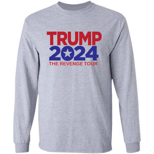 Trump 2024 "The Revenge Tour" LS Ultra Cotton T-Shirt