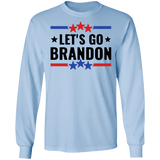 Let's Go Brandon Stars LS Ultra Cotton T-Shirt