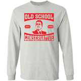 President Ronald Reagan Old School Conservative Long Sleeve Tee