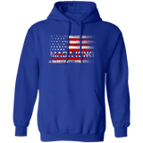 Trump MAGA King Flag - Pullover Hoodie