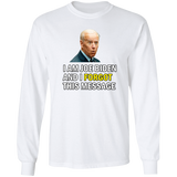 Forgetful Joe Biden Funny Long Sleeve T-Shirt