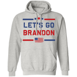 Let's Go Brandon USA Flag  Pullover Hoodie