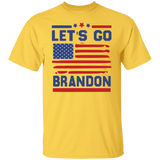 Let's Go Brandon Large Flag T-Shirt