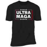 ULTRA MAGA Trump Supporters - Premium Short Sleeve Tee