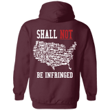 Shall Not Be Infringed Hoodie (Back)