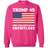 Trump 45 Snowflake Sweatshirt