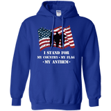 I Stand For The Anthem Patriotic Hoodie