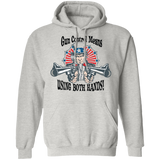 Gun Control Means Both Hands Pullover Hoodie