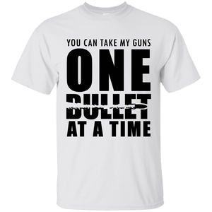 One Bullet At A Time Gun Rights T-Shirt