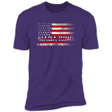 Trump MAGA King Flag - Premium Short Sleeve Tee