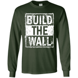 Build The Wall Trump Long Sleeve T-Shirt