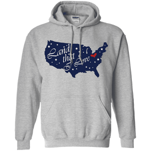 Land That I Love Patriotic Hoodie