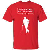 Make Golf Great Again Fun Trump 5.3 oz. Short Sleeve T-Shirt